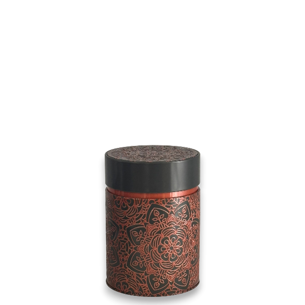 Mandala Ebony Tea Tin – 500 g, Louvins