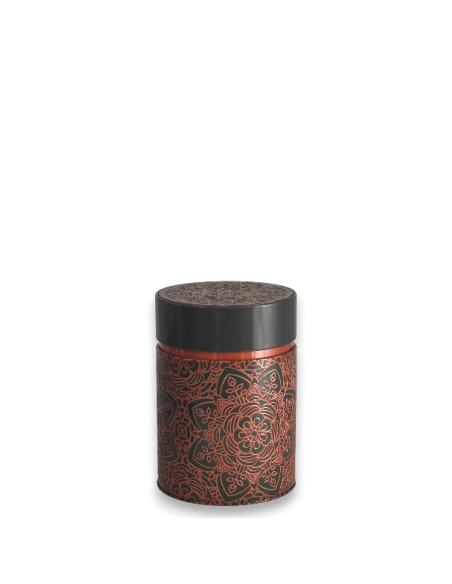 Boîte à Thé Mandala Ebony 500g , Louvins