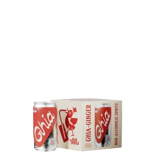 Ghia - Ginger Spritz 0% - Apéritif - Pack de 4