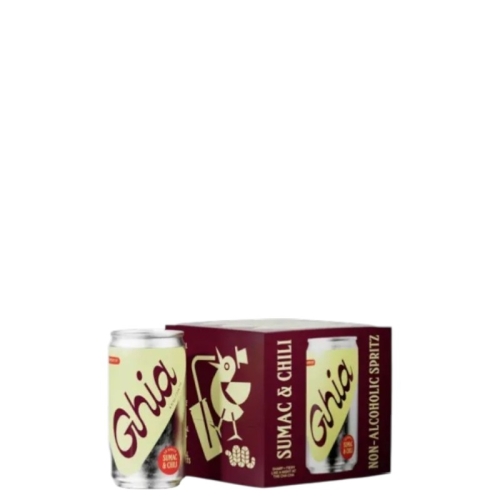 Ghia - Sumac & Chili 0% - Apéritif - Pack de 4
