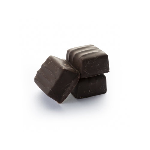 Ganaches gourmandes au chocolat noir intense