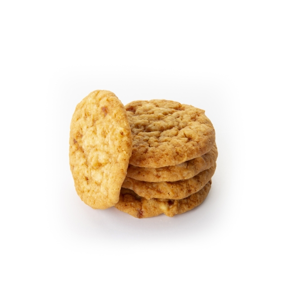 Croquants pur beurre aux éclats de caramel d'Isigny