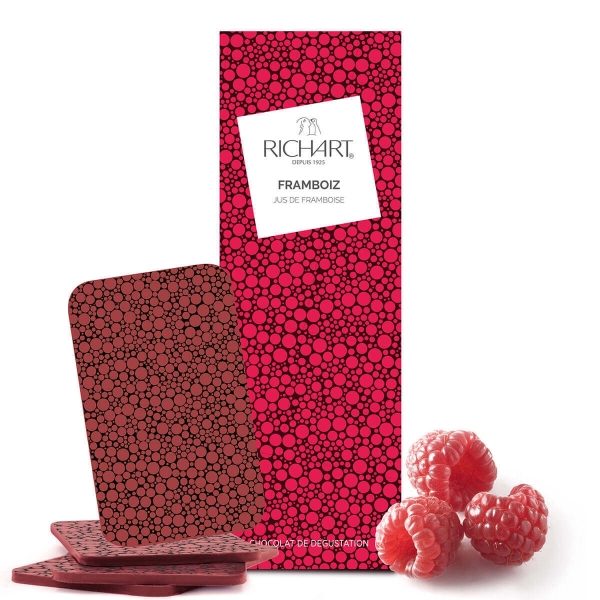 Framboiz, chocolat de dégustation