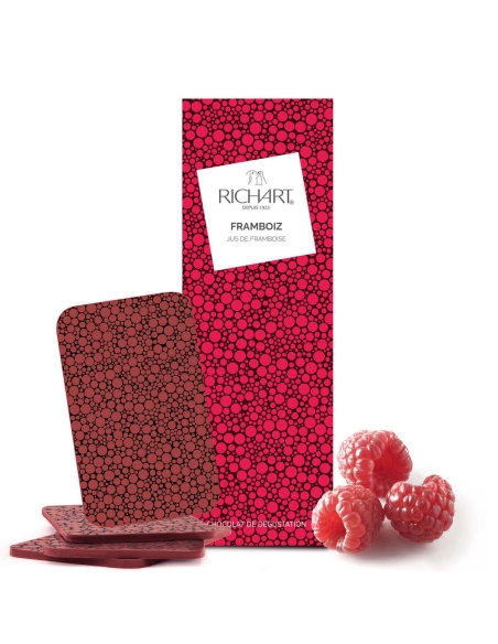 Framboiz, chocolat de dégustation
