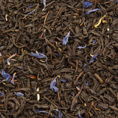 Black Tea Earl Gray Superior Blue Flowers