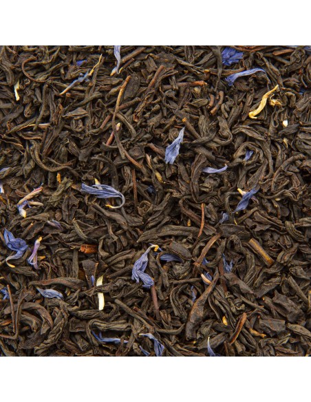Black Tea Earl Gray Superior Blue Flowers