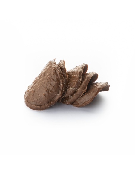 Tuiles feuilletines croustillantes au Chocolat au lait