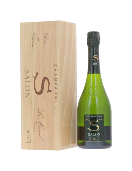 Champagne Salon 2006 - Blanc de Blancs - Caisse bois - Champagne AOC