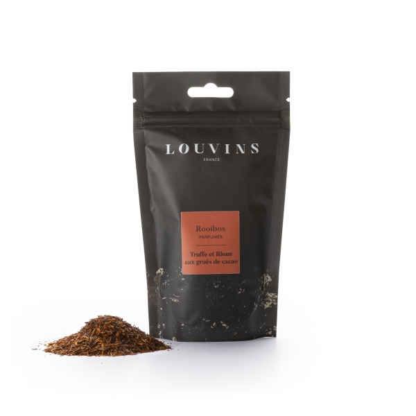 Rooibos Truffe et Rhum aux grués de cacao