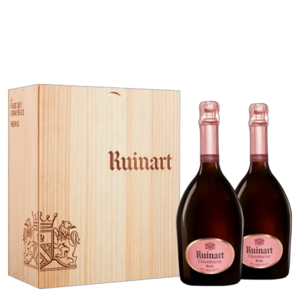 Ruinart - Coffret Duo - Rosé - Champagne AOC