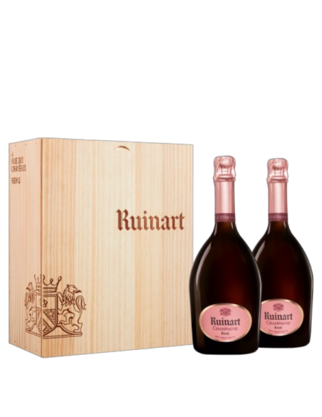 Ruinart - Coffret Duo - Rosé - Champagne AOC
