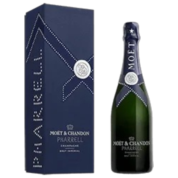 Moët & Chandon - Pharell Williams - Edition Bleu nuit - Etui - Champagne AOC