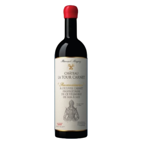 Château La Tour Carnet 2018 - Reconnaissance - Bernard Magrez - Grand Cru Classé - Haut-Médoc AOC