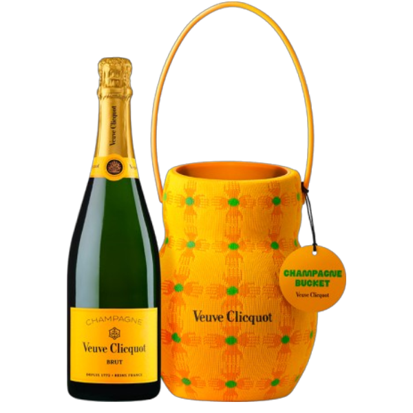 Veuve Clicquot - Bucket Brut Carte Jaune - Edition limitée Yinka Ilori- Champagne AOP