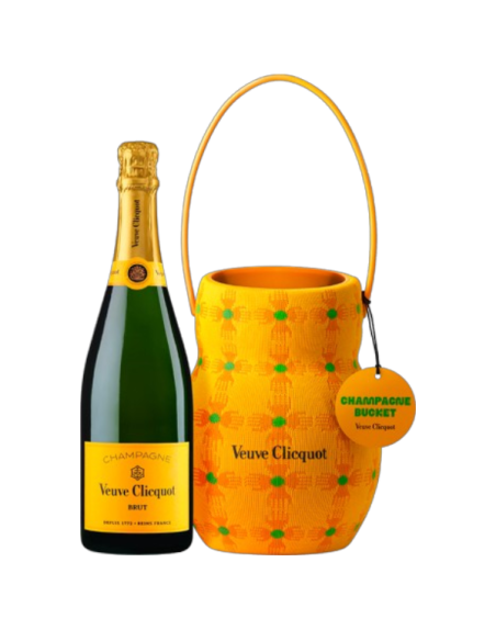 Veuve Clicquot - Bucket Brut Carte Jaune - Edition limitée Yinka Ilori- Champagne AOP