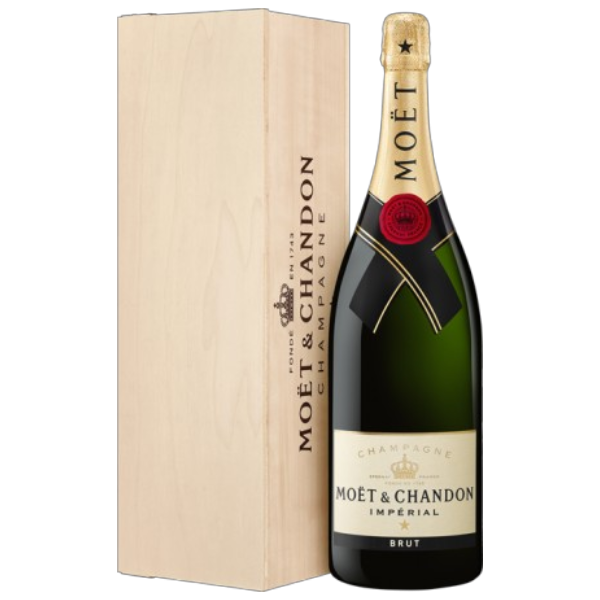 Moët & Chandon - Jéroboam - Brut Impérial - Wooden Case - Champagne AOC