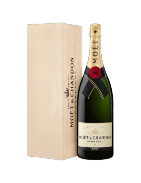 Moët & Chandon - Jéroboam - Brut Impérial - Wooden Case - Champagne AOC