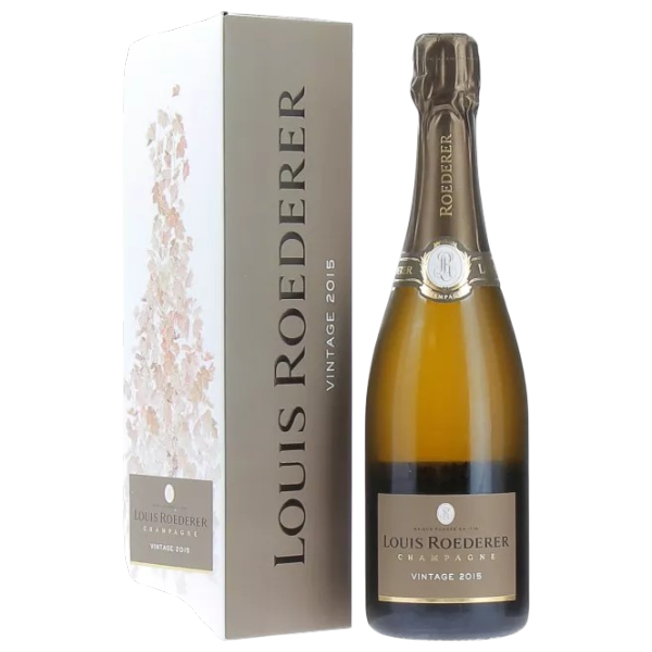 Louis Roederer Vintage 2015 Brut, Coffret Premium | Louvins.fr