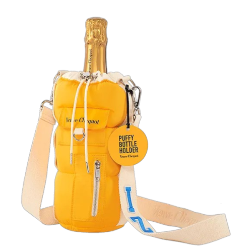 Veuve Clicquot Carte Jaune - Puffy Bottle Holder - Champagne AOP