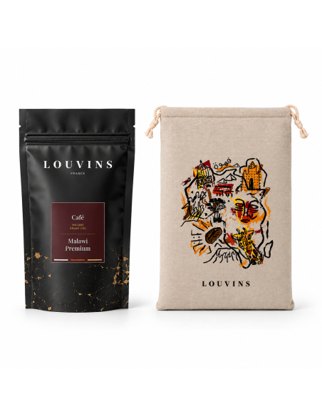 Malawi Premium Grand Cru with African Pouch - Limited Edition 250g | Louvins