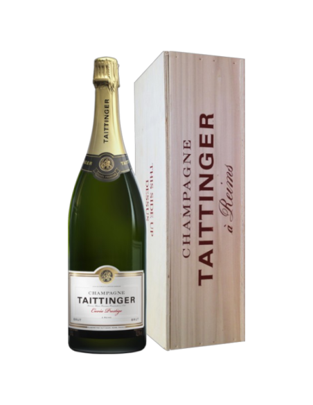 Taittinger - Brut Prestige - Jeroboam - Wooden Case - Champagne AOC