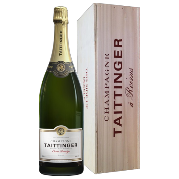 Taittinger - Réserve - Mathusalem - Caisse bois - Champagne AOC