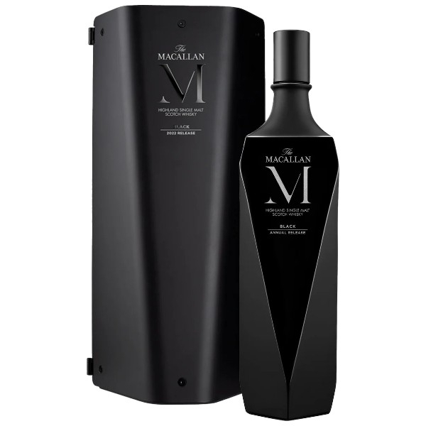 The Macallan - M - Decanter Black - Annual 2022 Release - Whisky 45%