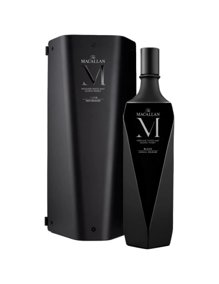 The Macallan - M - Decanter Black - Annual 2022 Release - Whisky 45%