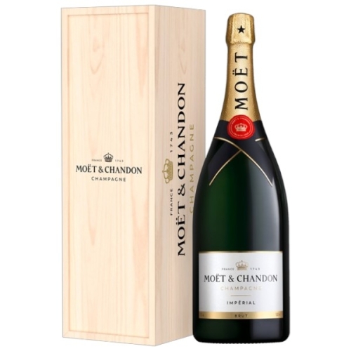 Moët & Chandon - Magnum - Brut Impérial - Wooden Case - Champagne AOC