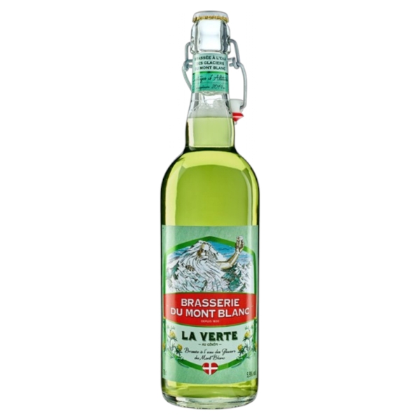 Brasserie du Mont-Blanc - La Verte 75cl - Bière aromatisée 5,9%