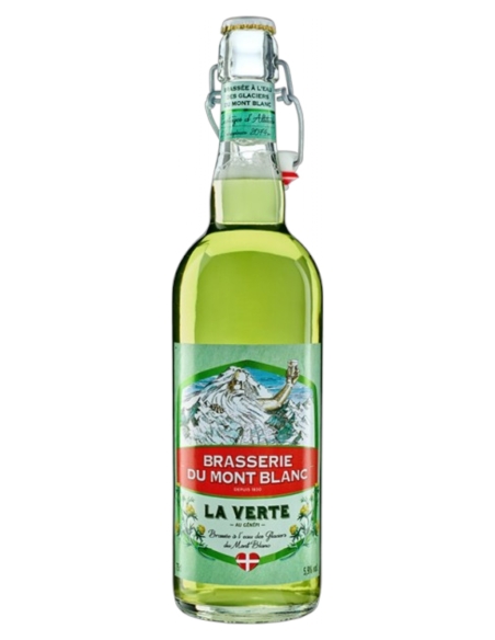 Brasserie du Mont-Blanc - La Verte 75cl - Flavoured beer 5.9%