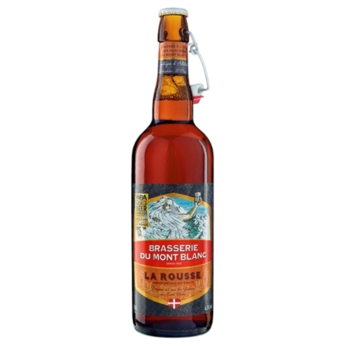 Brasserie du Mont-Blanc - Rousse du Mont-Blanc 75cl - Bière rousse 6,5%