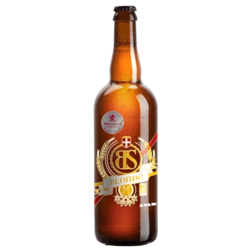 Les Brasseurs Savoyards - Bs Blonde Bio 75cl - Bière blonde 5%