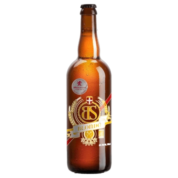 Les Brasseurs Savoyards - Bs Blonde Bio 75cl - Bière blonde 5%