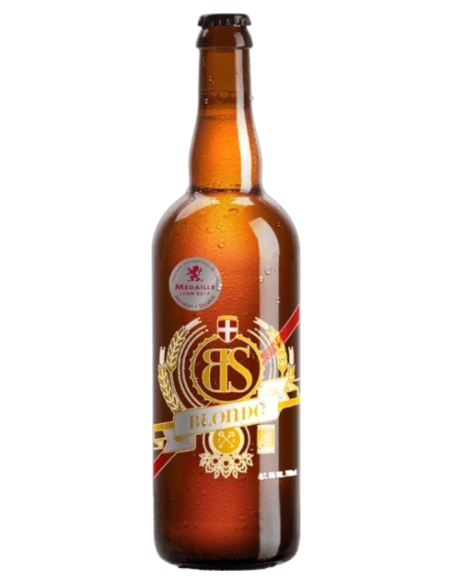 Les Brasseurs Savoyards - Bs Blonde Bio 75cl - Bière blonde 5%