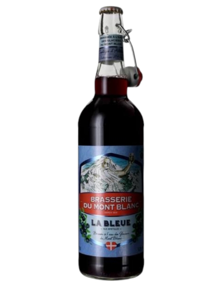 Brasserie du Mont-Blanc - Bleue du Mont-Blanc 75cl - Flavoured beer 5.8%