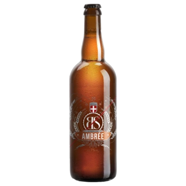 Les Brasseurs Savoyards - Bs Ambrée Bio 75cl - Bière ambrée 7%