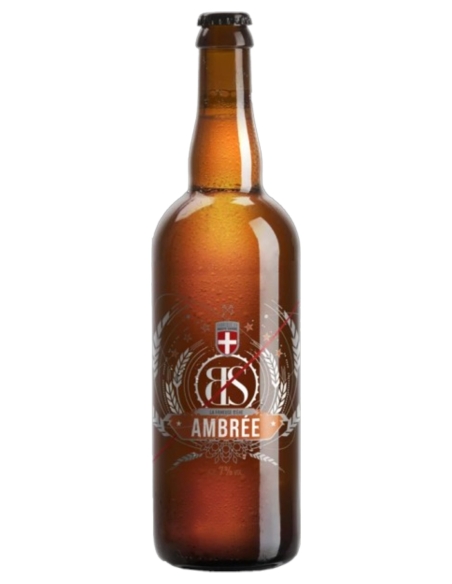Les Brasseurs Savoyards - Bs Organic Amber Ale 75cl - Amber beer 7%