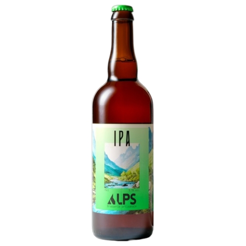 Brasserie Alps - Bière IPA 75cl - Bière blonde 5,5%