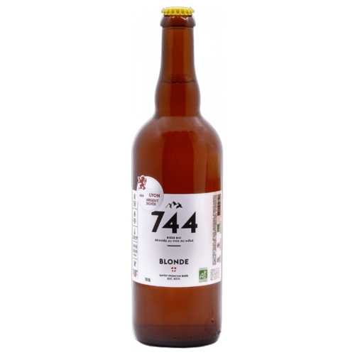 Brasserie 744 - Blonde beer 75cl - 5.5% beer