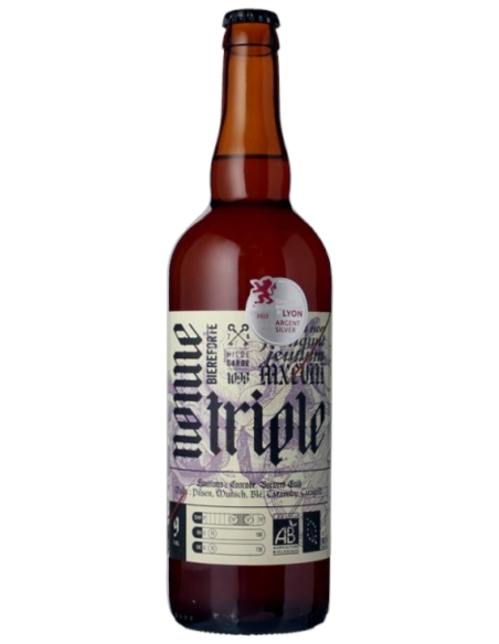 Les Brasseurs Savoyards - Nonne Triple Organic 75cl - Blonde Beer 9%