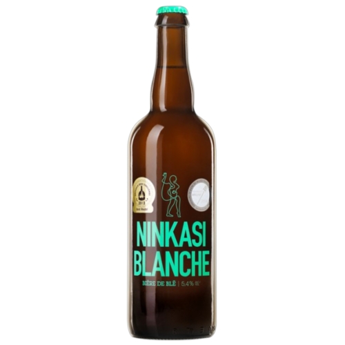 Brasserie Ninkasi - Blanche 75cl - Bière blanche 5,4%