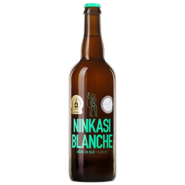 Brasserie Ninkasi - Blanche 75cl - Bière blanche 5,4%