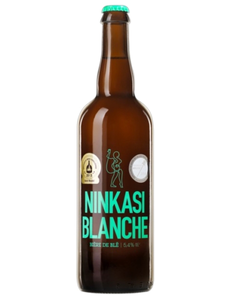 Brasserie Ninkasi - Blanche 75cl - Bière blanche 5,4%