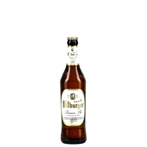 Bitburger Braugruppe - Bitburger Premium Pils 33cl - Bière blonde 4,8%