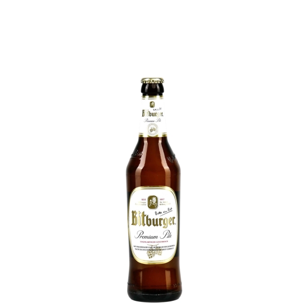 Bitburger Braugruppe - Bitburger Premium Pils 33cl - Bière blonde 4,8%