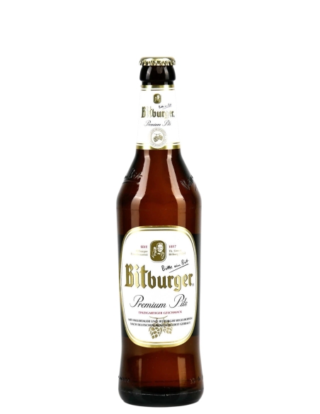 Bitburger Braugruppe - Bitburger Premium Pils 50cl - Pale lager 4.8%