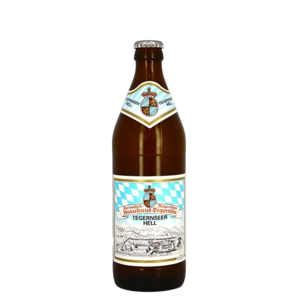 Herzoglich Bayerisches Brauhaus Tegernsee - Tegernseer Hell 50cl - Blonde beer 4.8%
