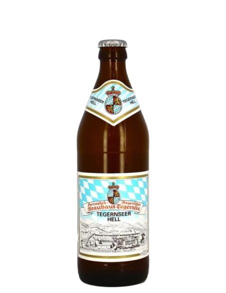 Herzoglich Bayerisches Brauhaus Tegernsee - Tegernseer Hell 50cl - Bière blonde 4,8%