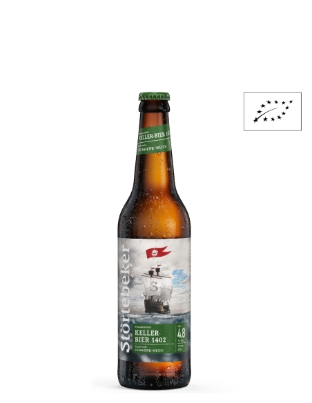 Störtebeker Braumanufaktur - Störtebeker Keller-Bier 1402 50cl - Bière blonde 4,8%